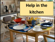 Help in the kitchen